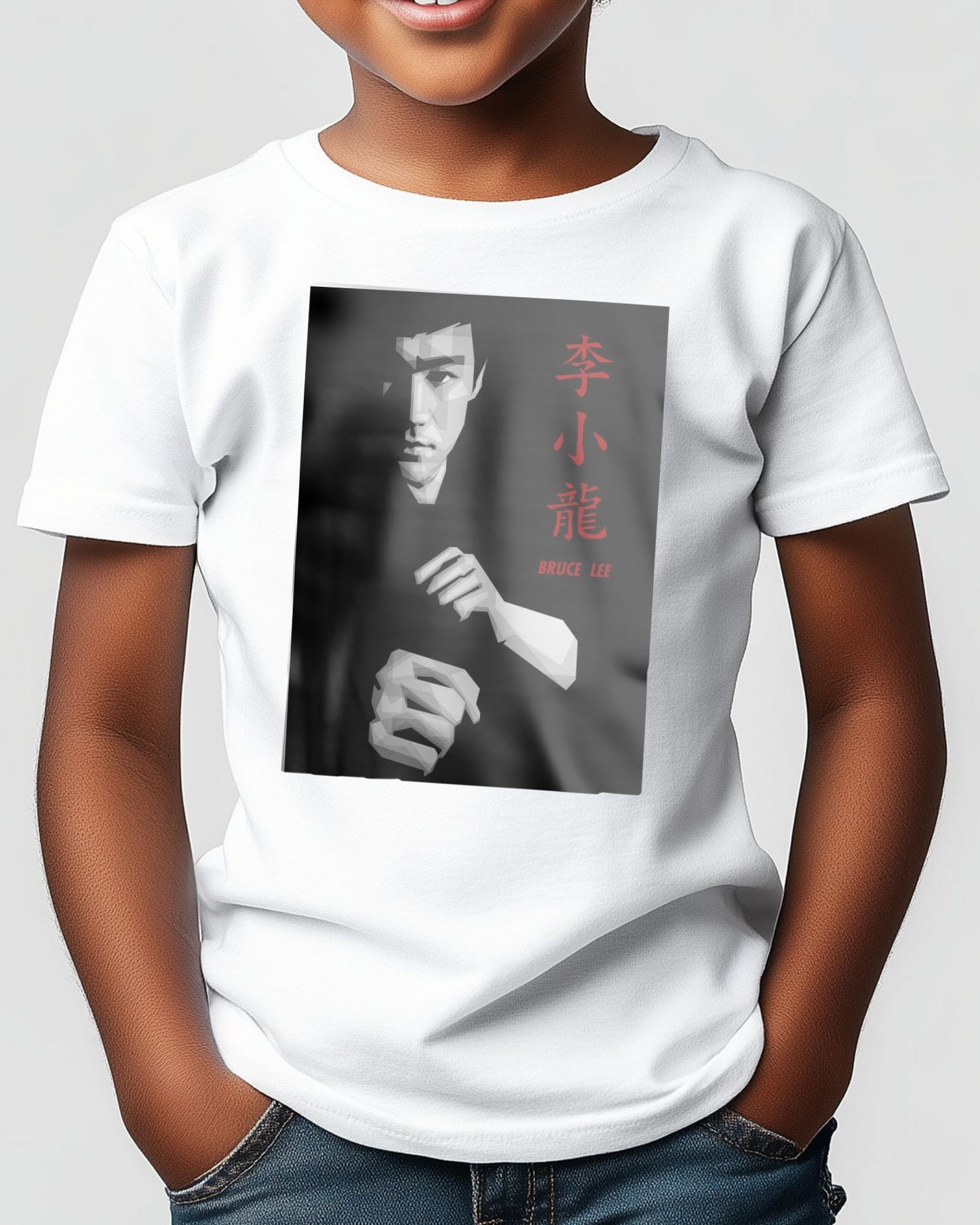 Bruce Lee Monochrome - @saufahaqqi