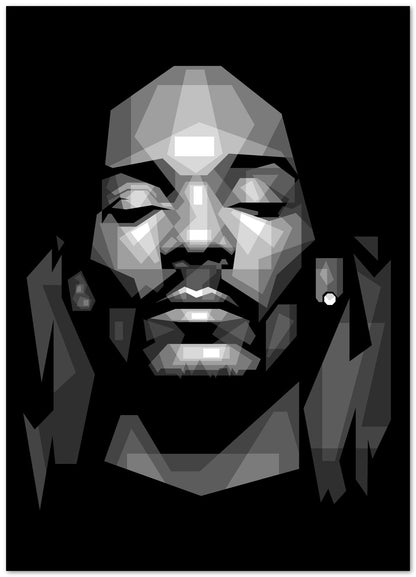 Snoop Dogg Grayscale - @saufahaqqi