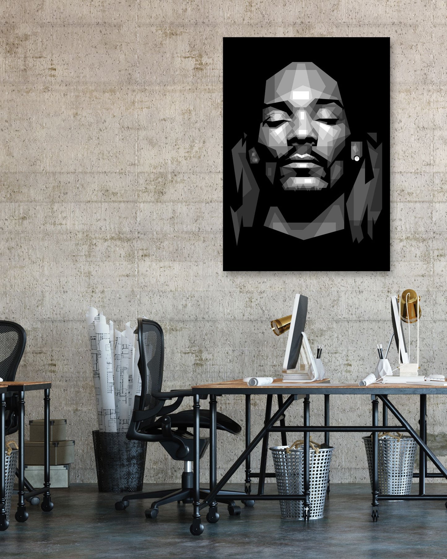 Snoop Dogg Grayscale - @saufahaqqi