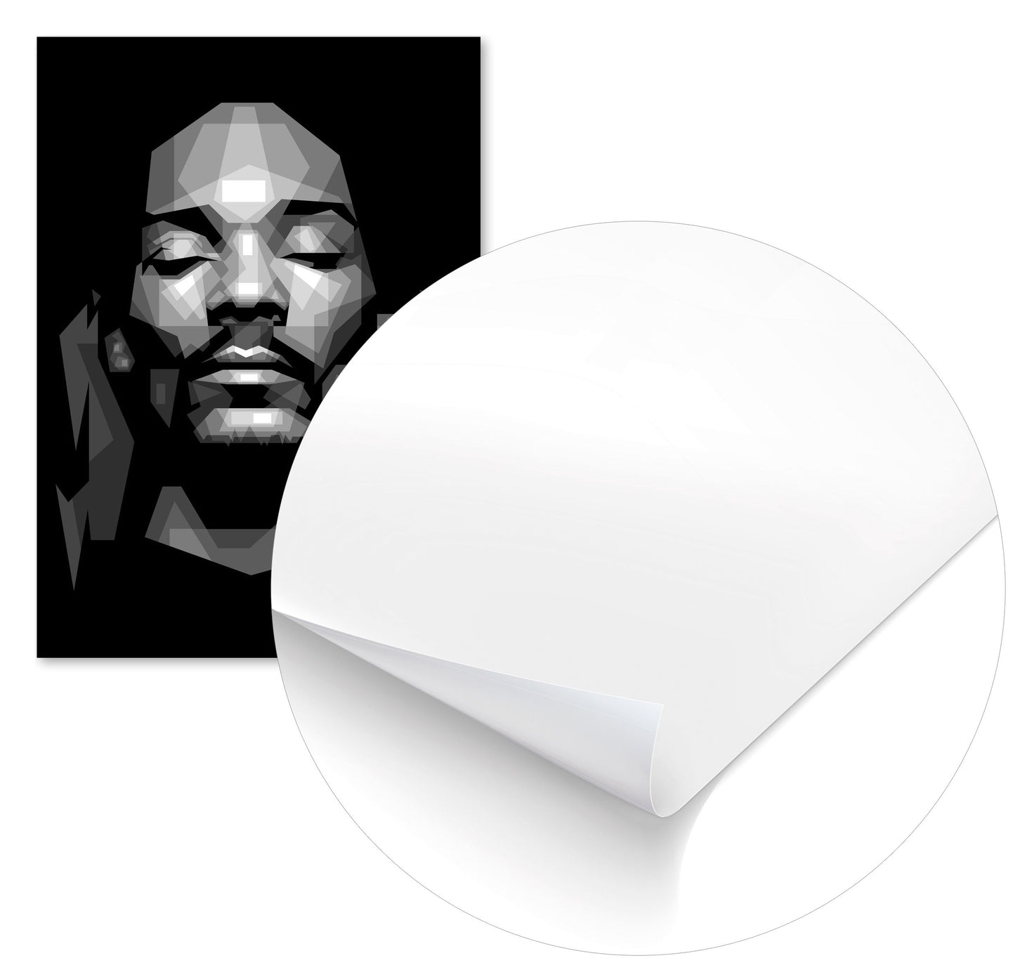 Snoop Dogg Grayscale - @saufahaqqi