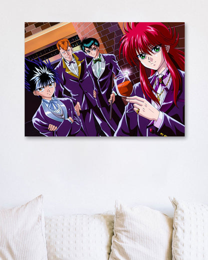 Yuyu Hakusho llustration - @Arthur