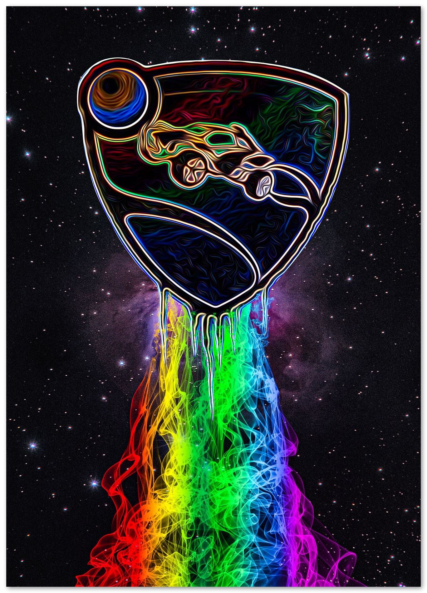 Rocket League colorful illustrations - @Arthur