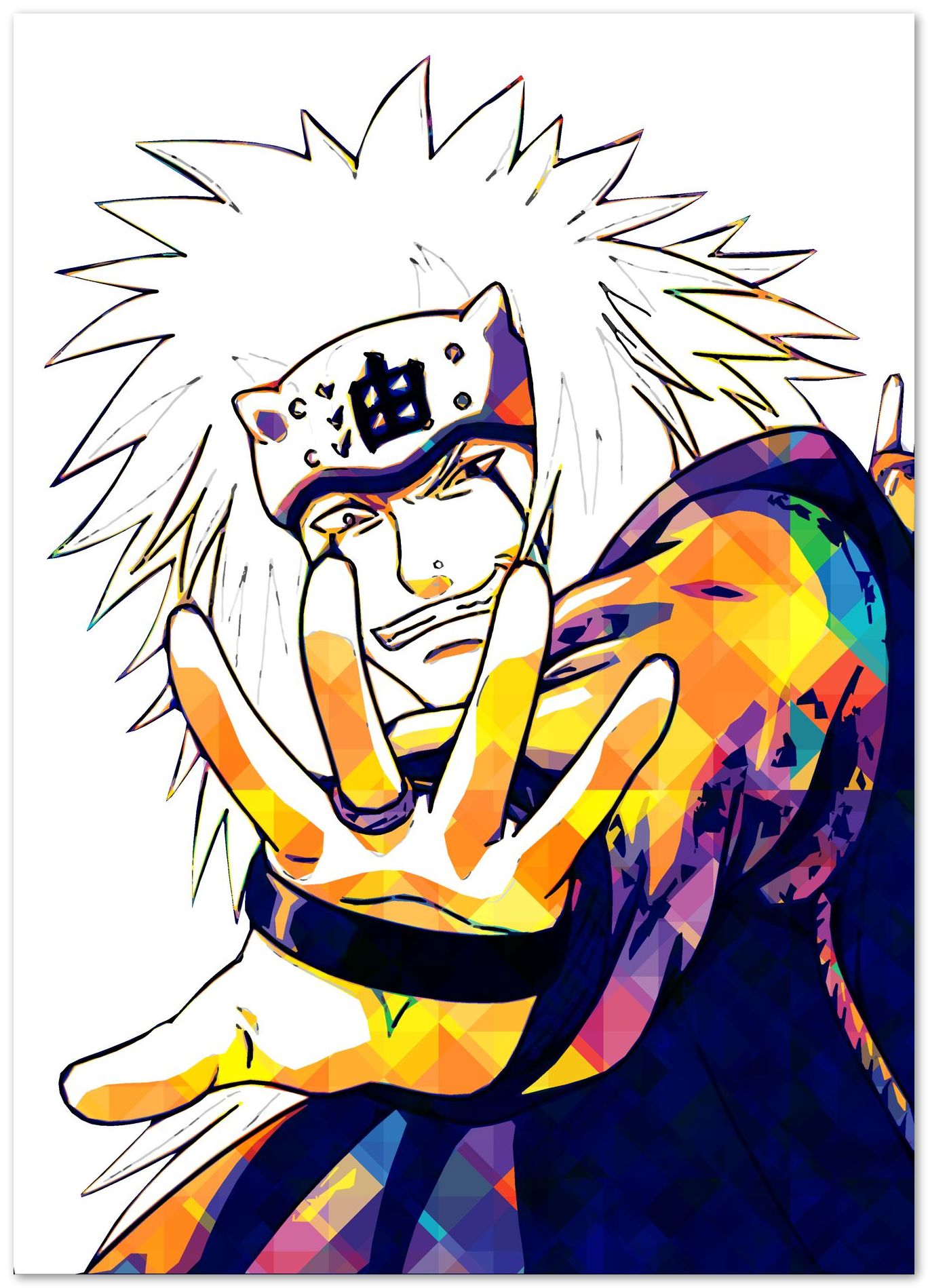 Jiraiya 1 - @ColorfulArt