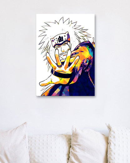 Jiraiya 1 - @ColorfulArt