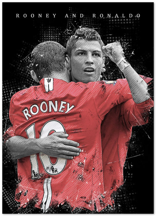 Ronaldo and rooney - @SanDee15