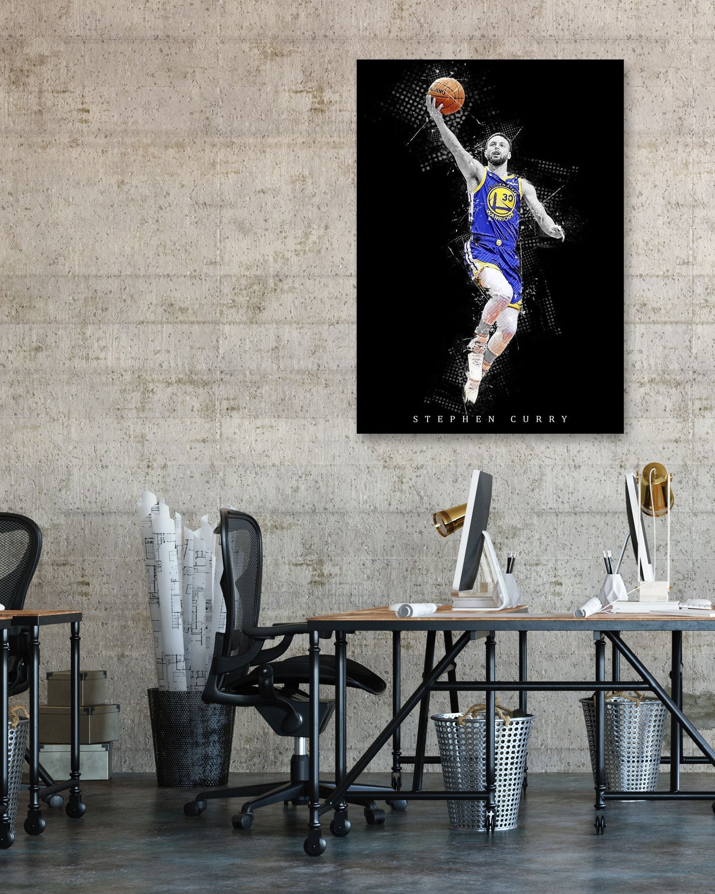 Stephen curry abstract - @SanDee15