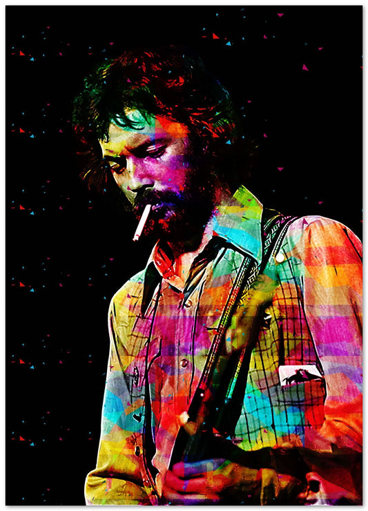 Colorful Of Eric Clapton - @ColorfulArt