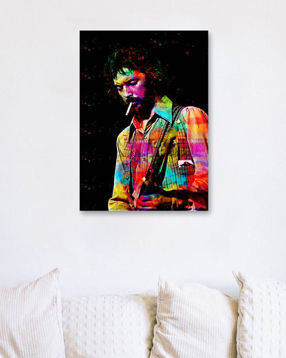 Colorful Of Eric Clapton - @ColorfulArt
