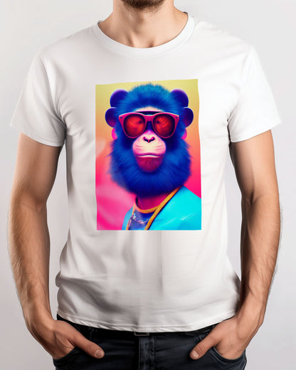 Monkey portrait - @Artnesia