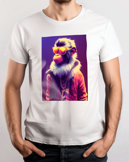 Cool monkey portrait - @Artnesia