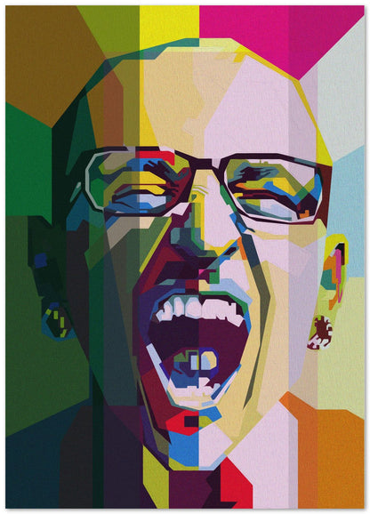 Chester Bennington WPAP - @Artkreator