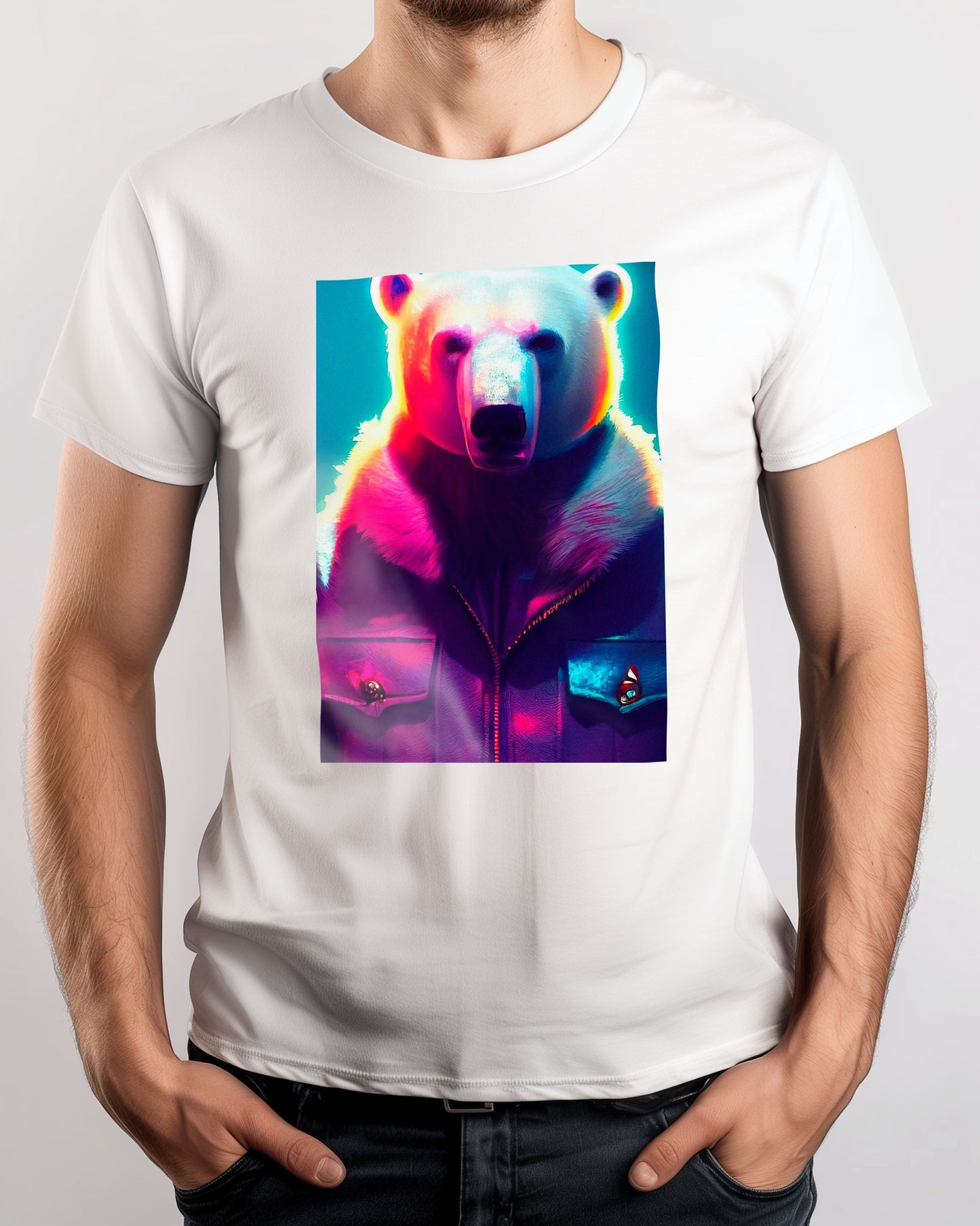 Polar bear portrait - @Artnesia