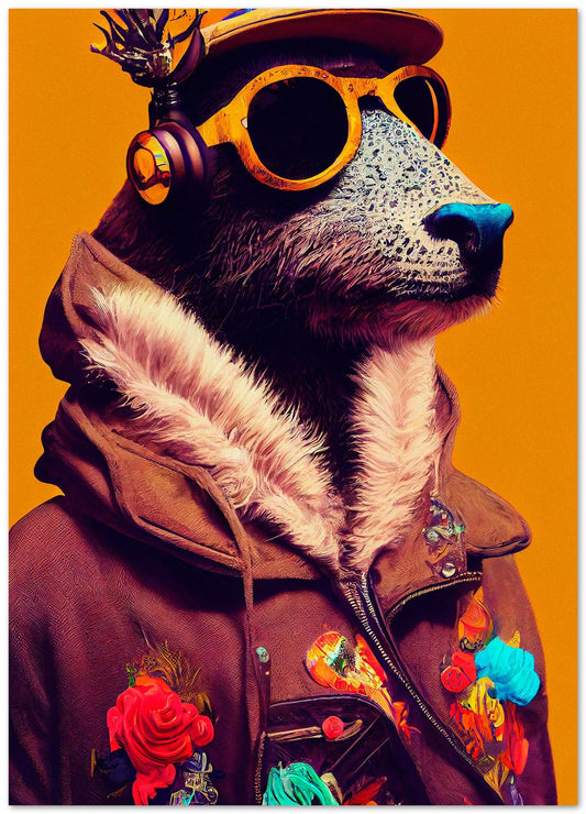 Cool dog portrait - @Artnesia