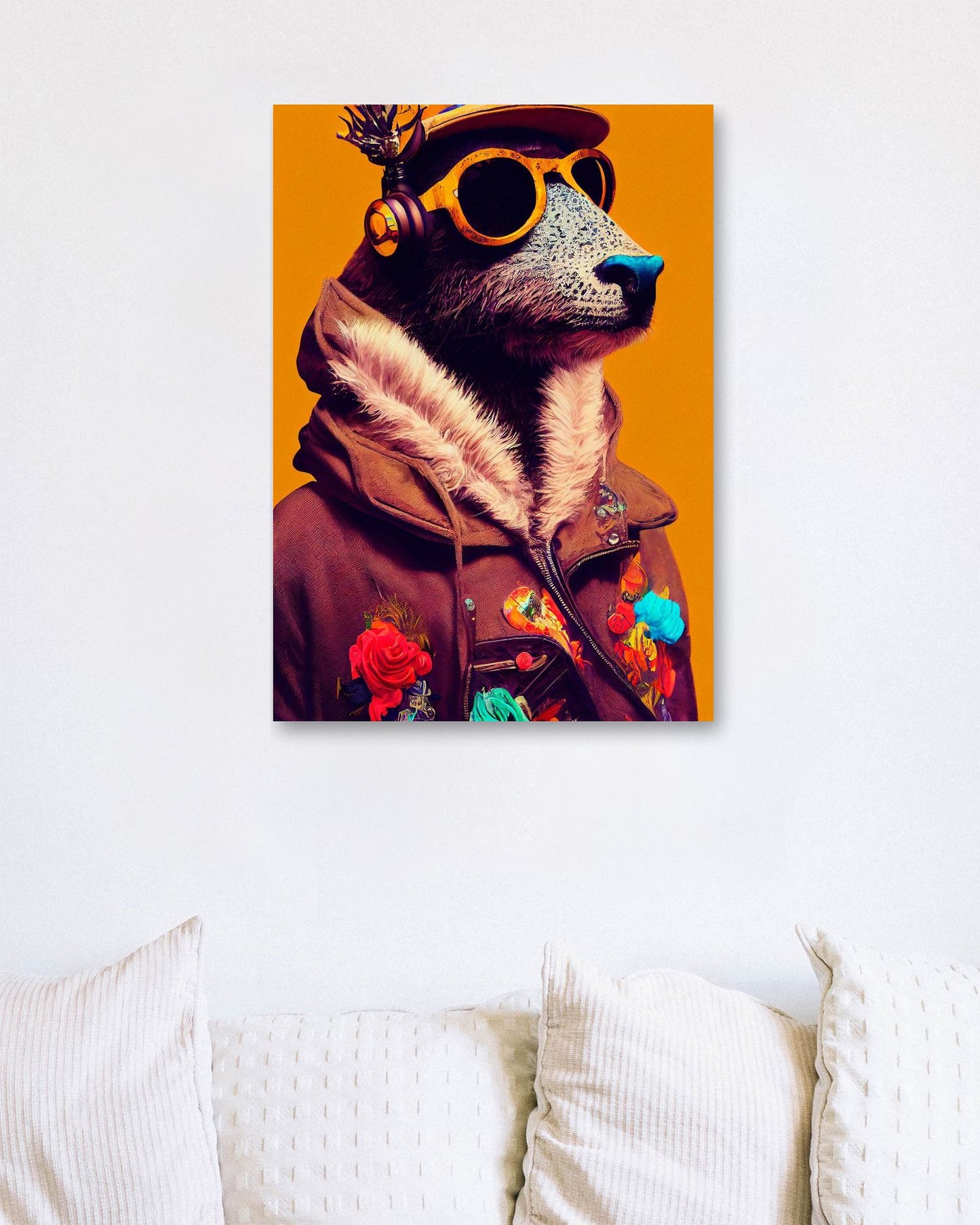 Cool dog portrait - @Artnesia