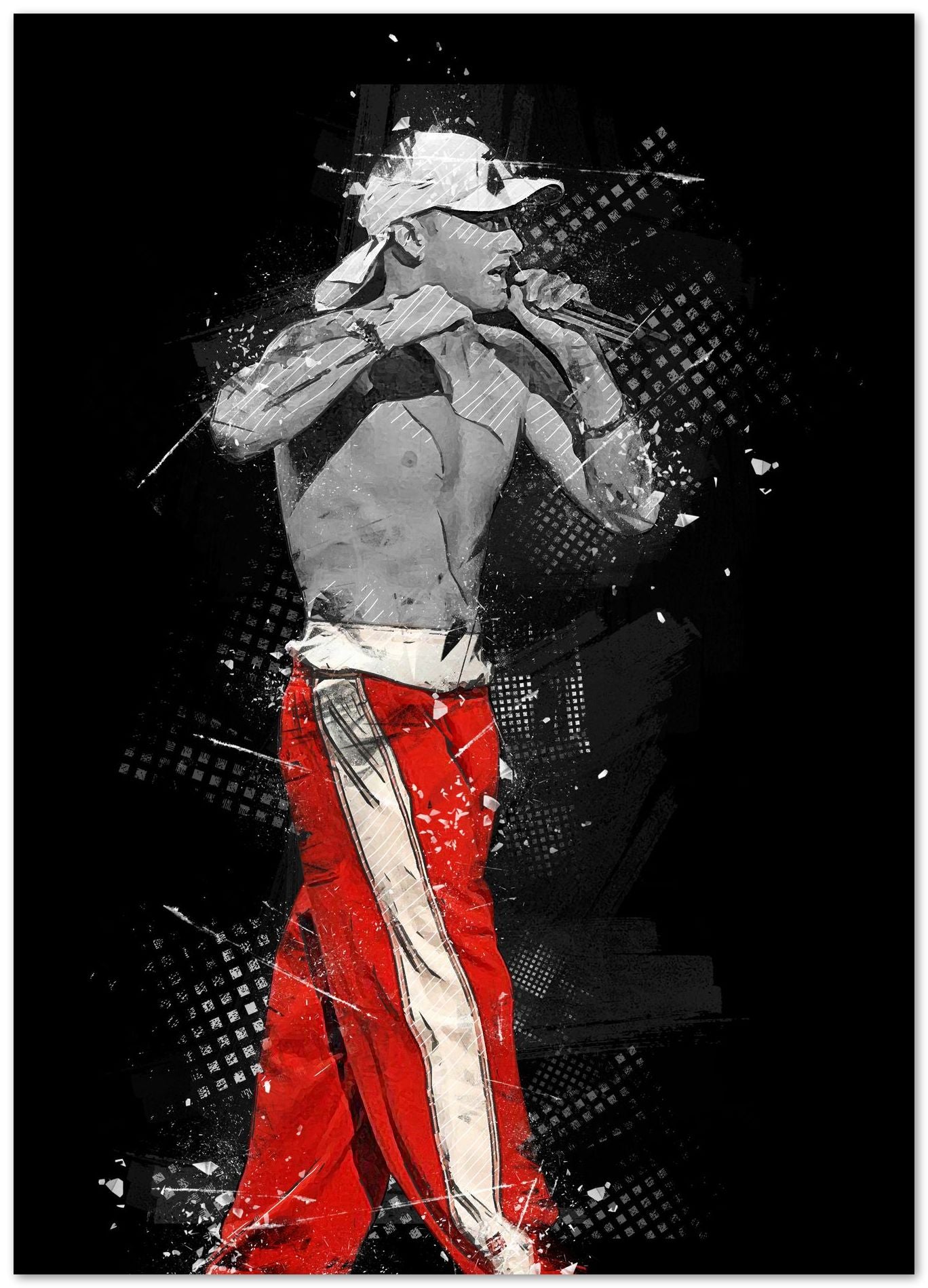 Eminem abstract - @SanDee15