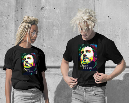 Simon Lebon Pop Art WPAP - @Artkreator