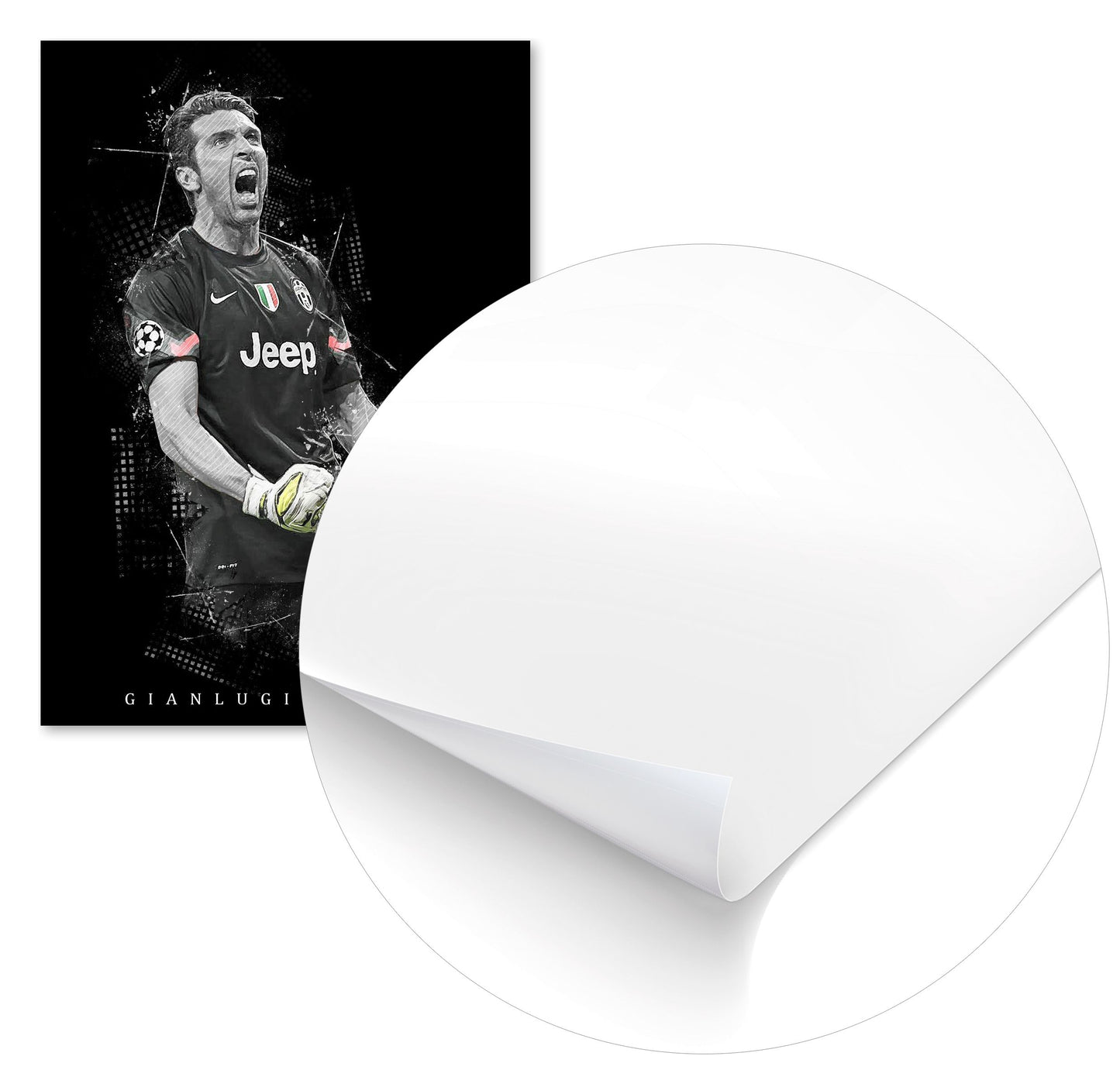 Gianlugi buffon abstract - @SanDee15