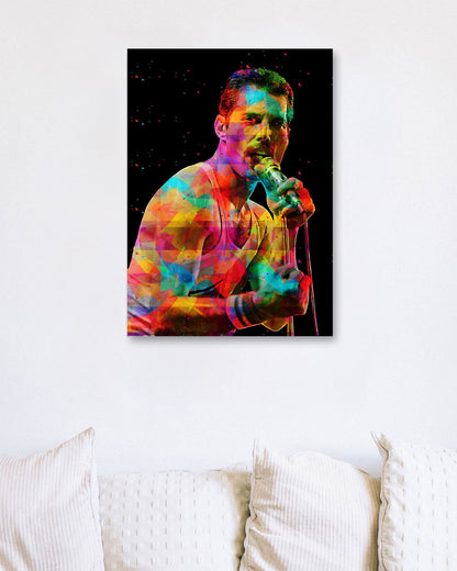 Freddie Mercury - @ColorfulArt