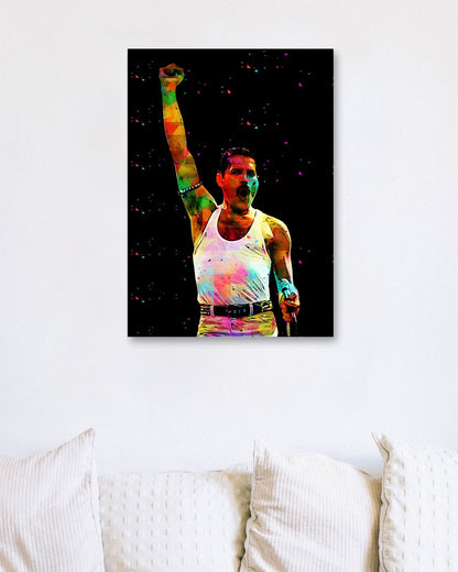 Freddie Mercury - @ColorfulArt