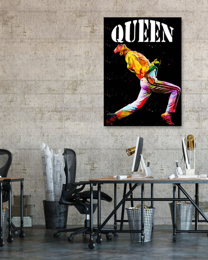 Freddie Mercury - @ColorfulArt