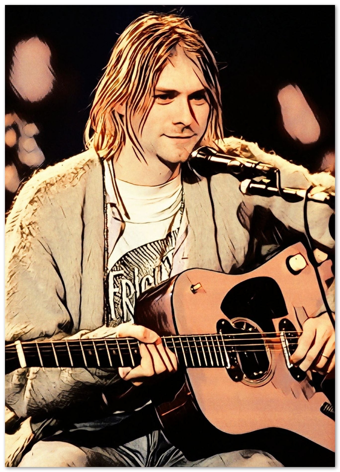 Kurt Cobain - @VickyHanggara