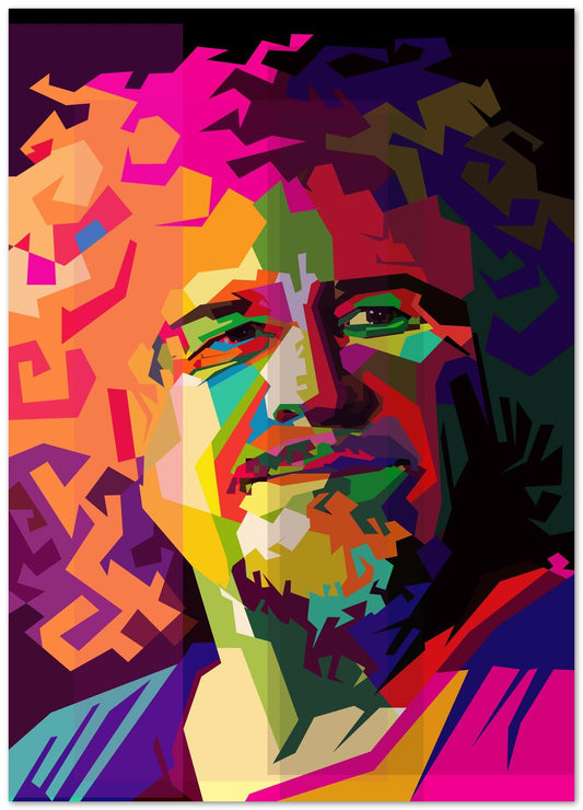 Sammy Hagar Pop Art WPAP - @Artkreator