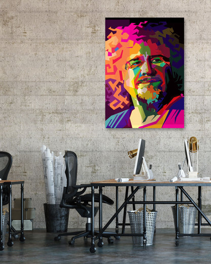 Sammy Hagar Pop Art WPAP - @Artkreator