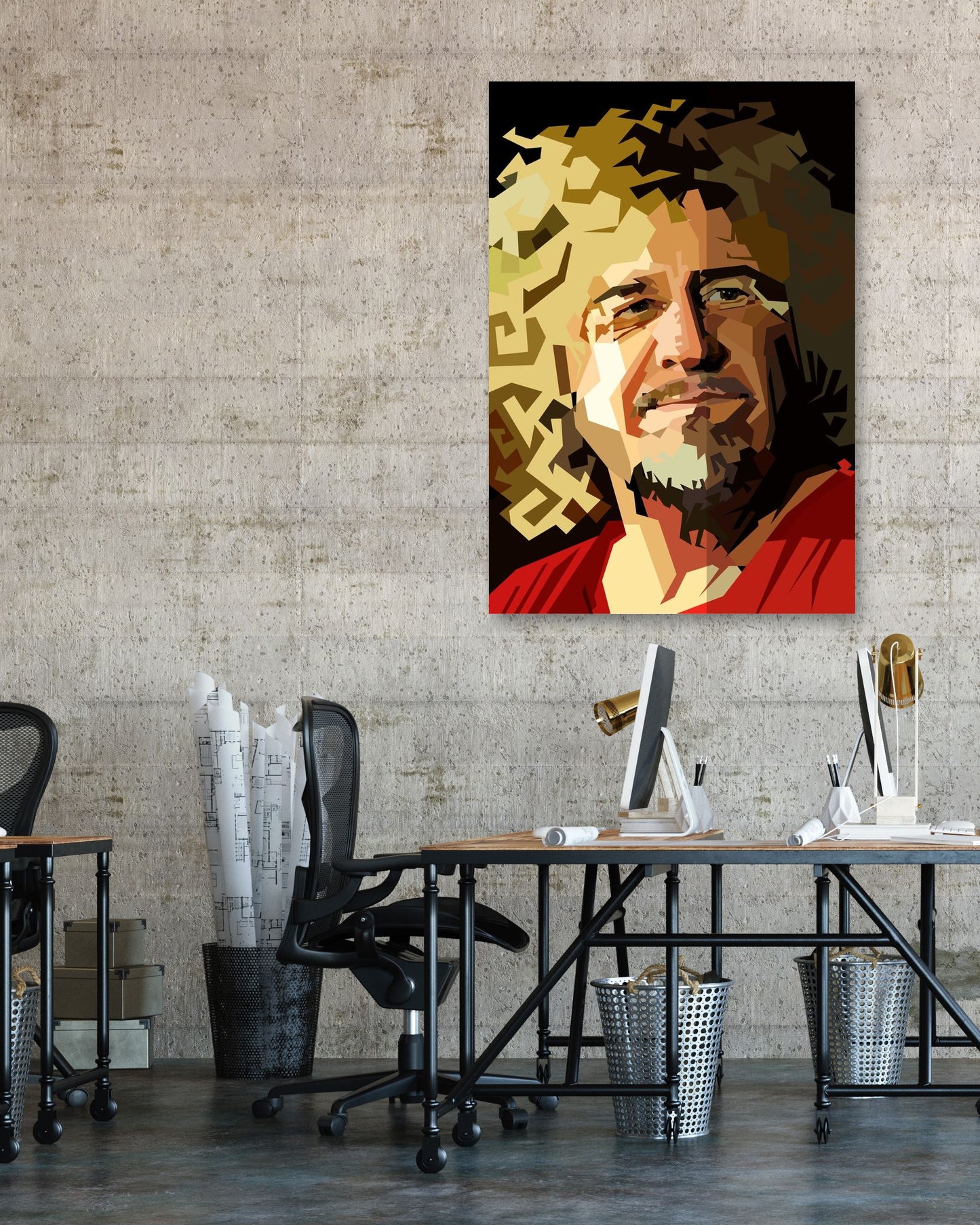 Sammy Hagar Pop Art Poster - @Artkreator