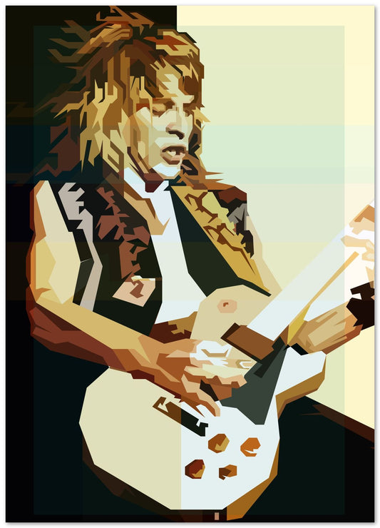 Randy Rhoads Guitarist Portait - @Artkreator