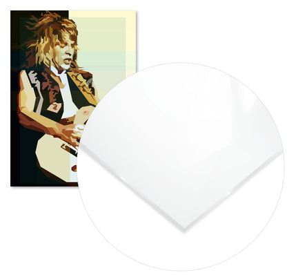 Randy Rhoads Guitarist Portait - @Artkreator