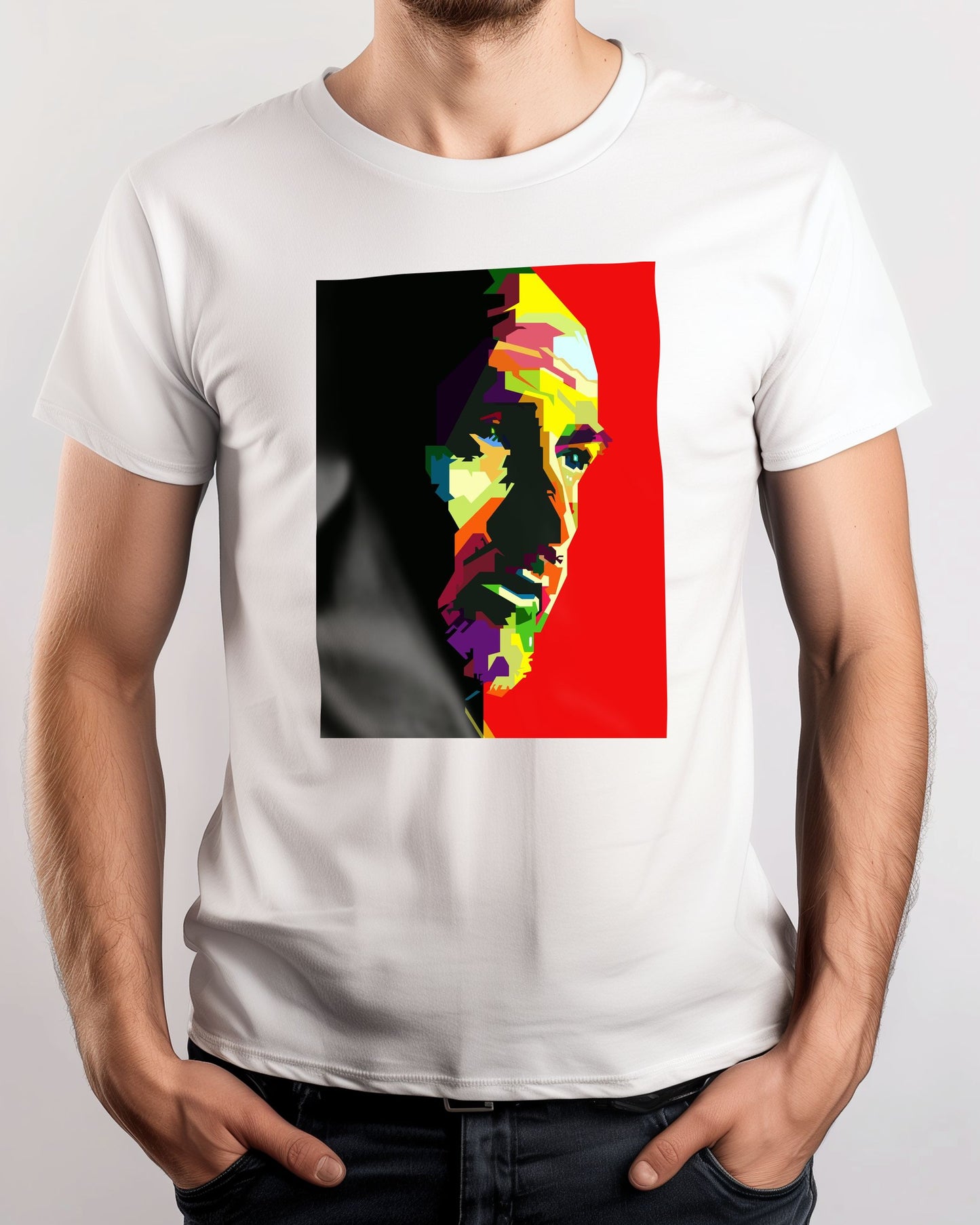 Peter Gabriel Pop Art WPAP - @Artkreator