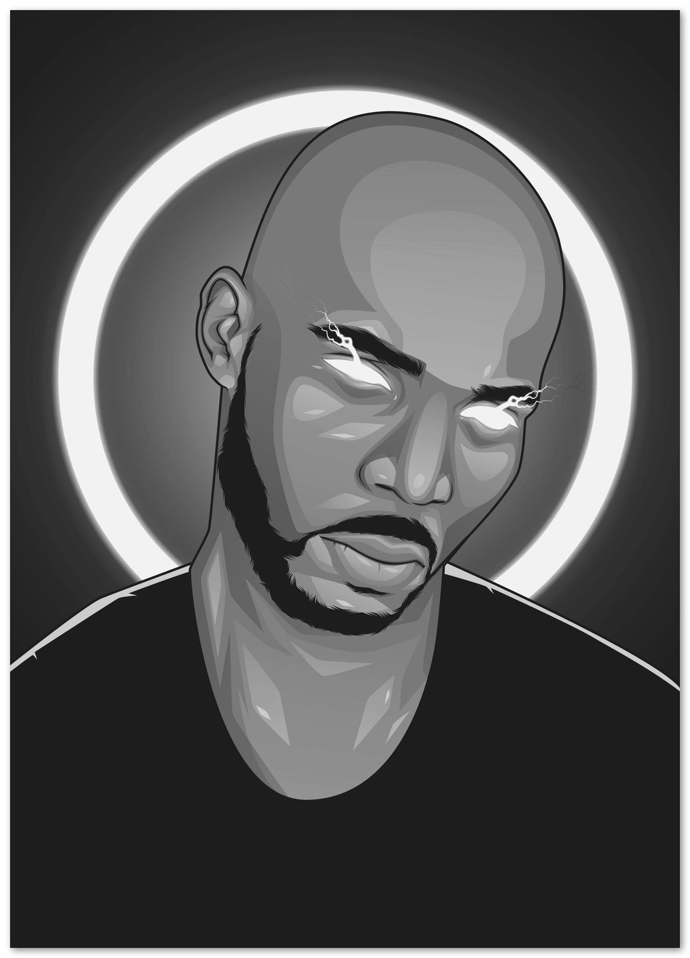 DMX Rapper Greyscale - @ColorizeStudio