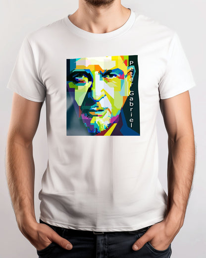 Peter Gabriel Art Retro WPAP - @Artkreator