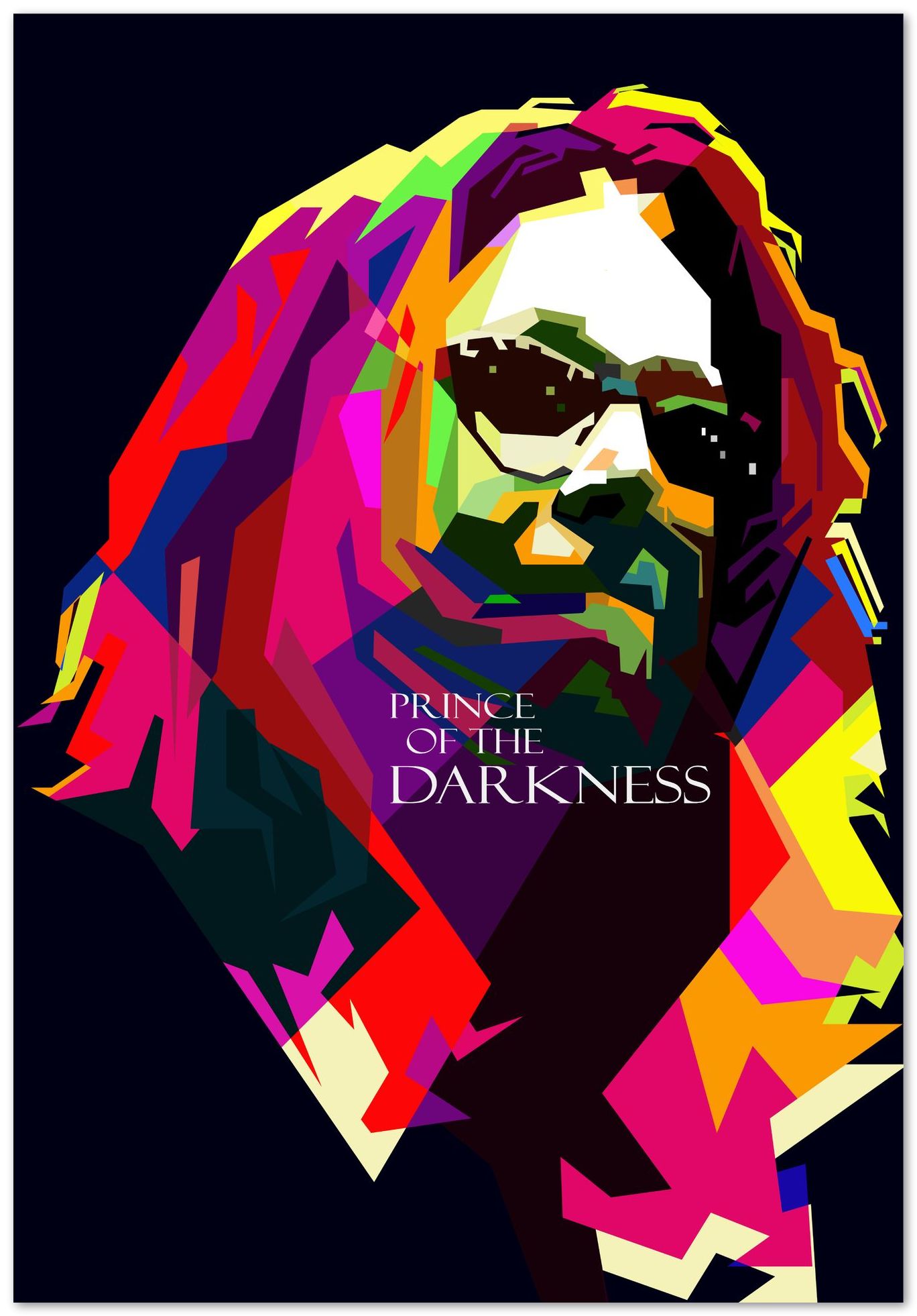 Ozzy Osbourne Darkness WPAP - @Artkreator