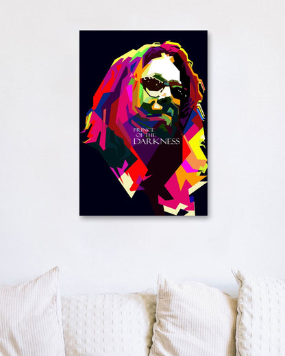 Ozzy Osbourne Darkness WPAP - @Artkreator