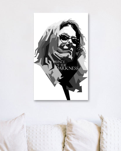 Ozzy Osbourne Portrait - @Artkreator