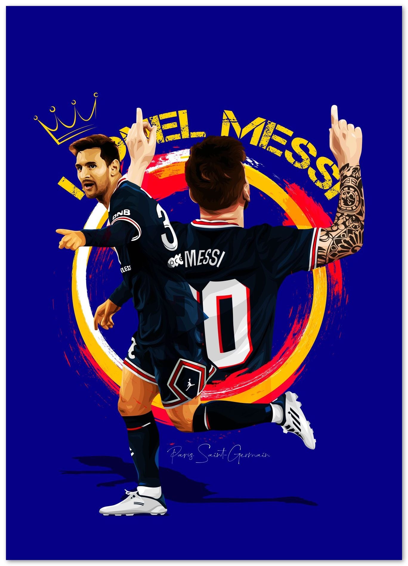 Lionel Messi - @wpapmalang