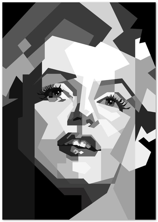Marilyn Monroe Portrait - @Artkreator