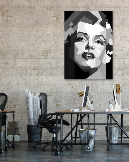Marilyn Monroe Portrait - @Artkreator