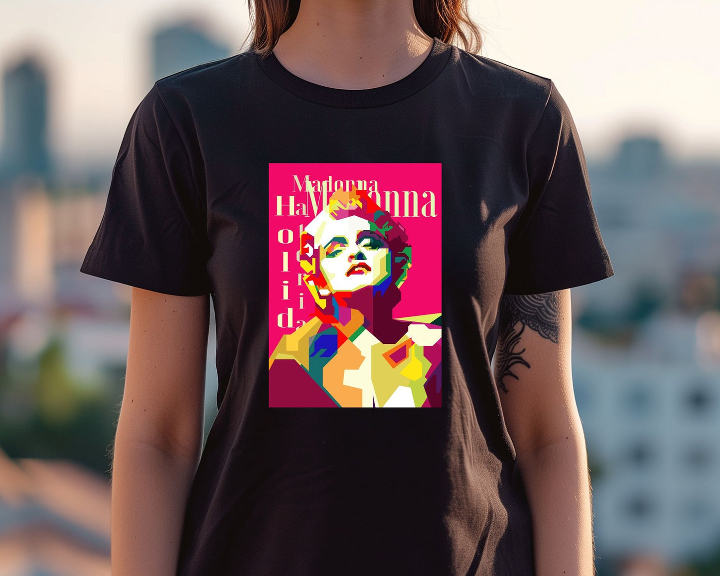 Madonna 80s Pop Art WPAP - @Artkreator