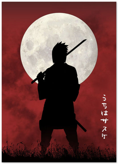 Sasuke UchihaMoonlight - @VickyHanggara