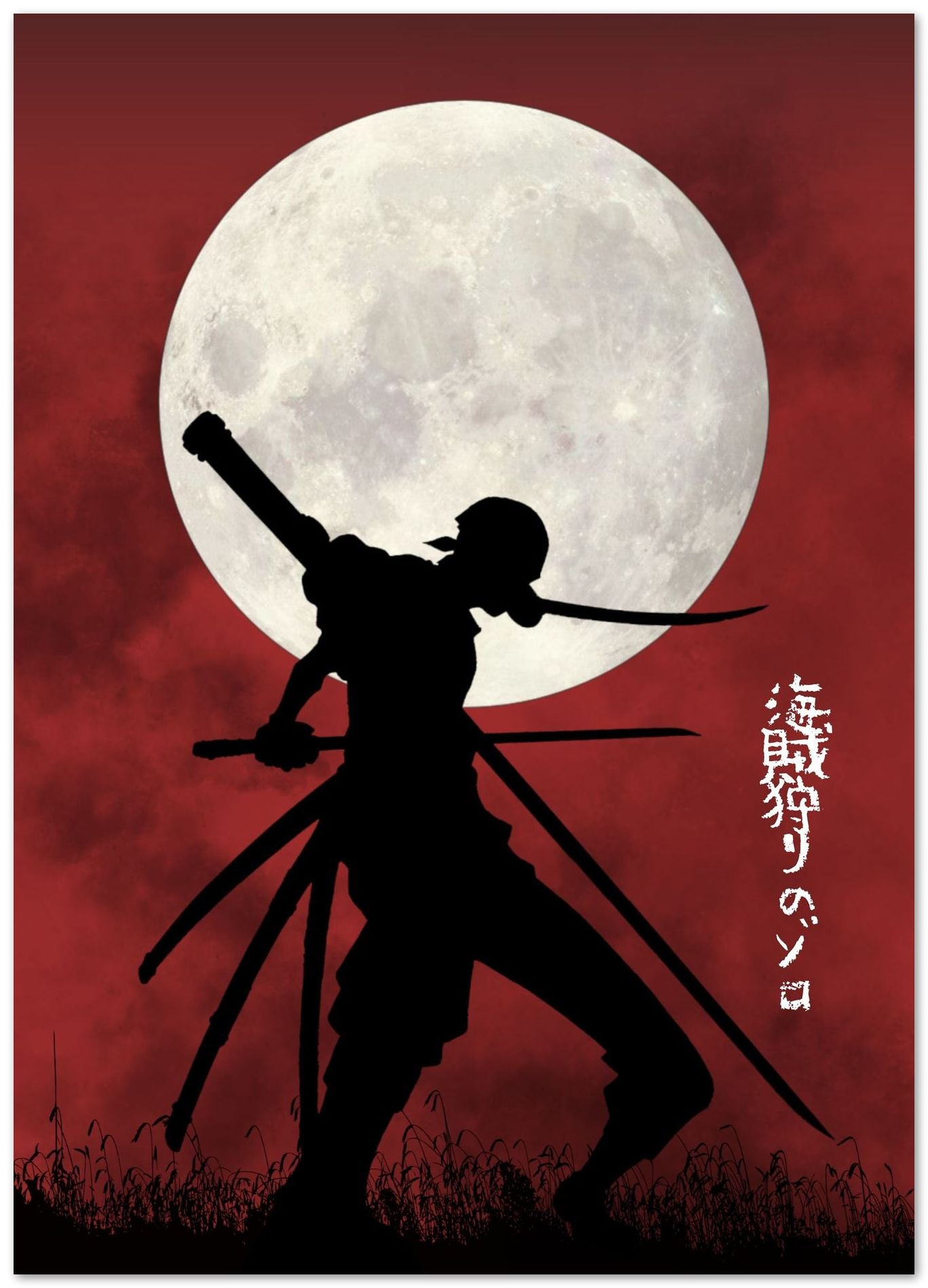 Roronoa Zoro Moonlight - @VickyHanggara