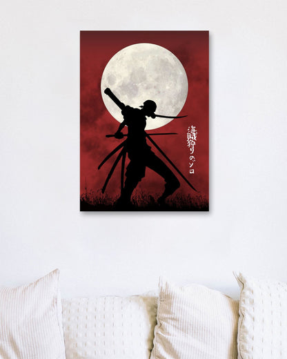 Roronoa Zoro Moonlight - @VickyHanggara