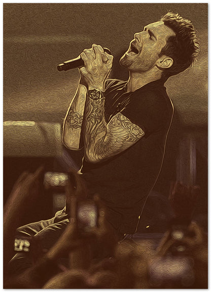 Adam Levine Retro Vintage 12 - @oizyproduction