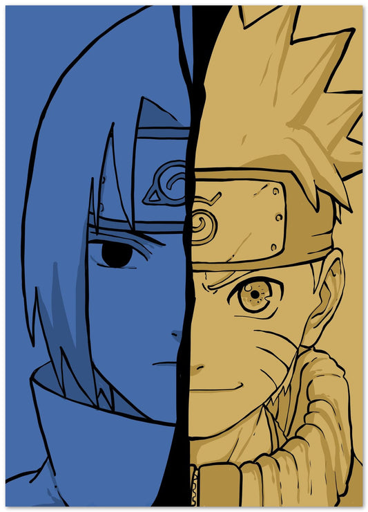 Naruto vs Sasuke - @AMARMARUF