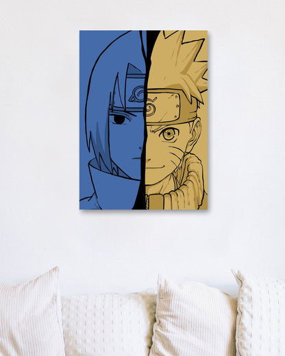 Naruto vs Sasuke - @AMARMARUF