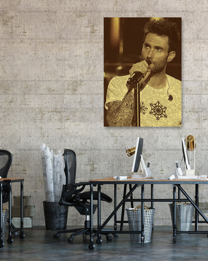 Adam Levine Retro Vintage 13 - @oizyproduction