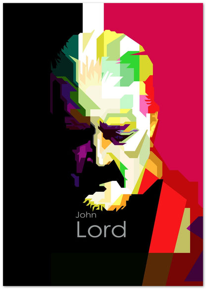 John Lord Pop Art WPAP - @Artkreator