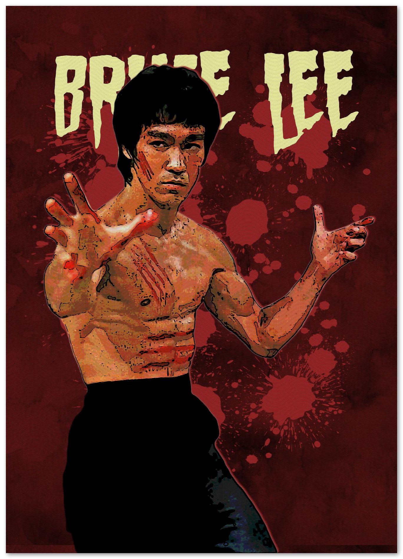 Bruce lee - @egisyaputra