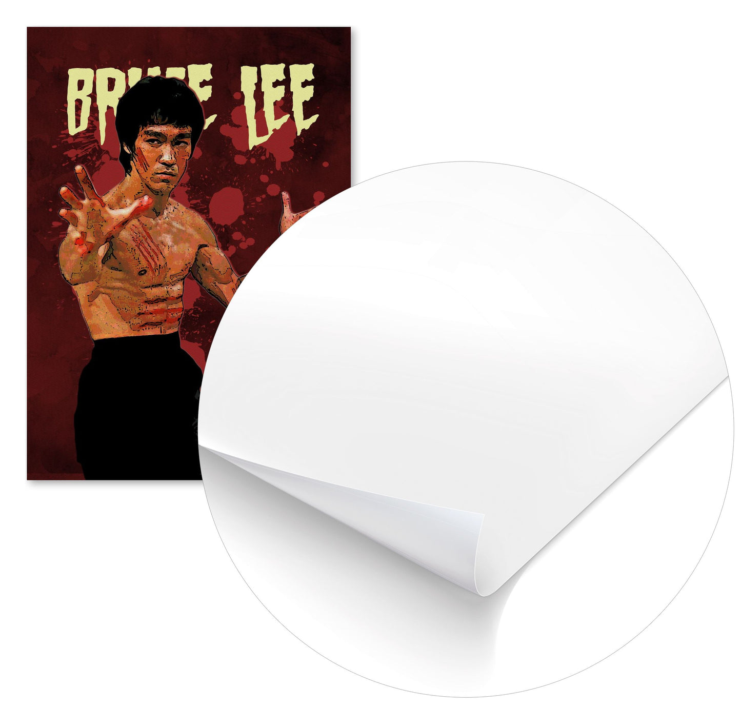 Bruce lee - @egisyaputra